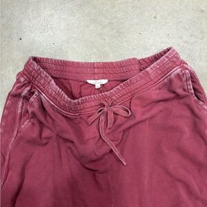 Women's Burgundy Joggers